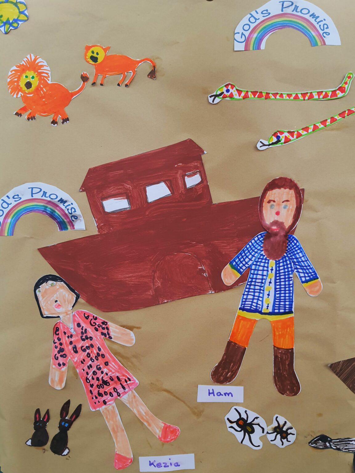 Noah’s Ark Children’s Messy Sermon Group St Oswald's Church, Knuzden